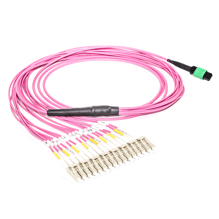 MPO-16 to LC wiring harness